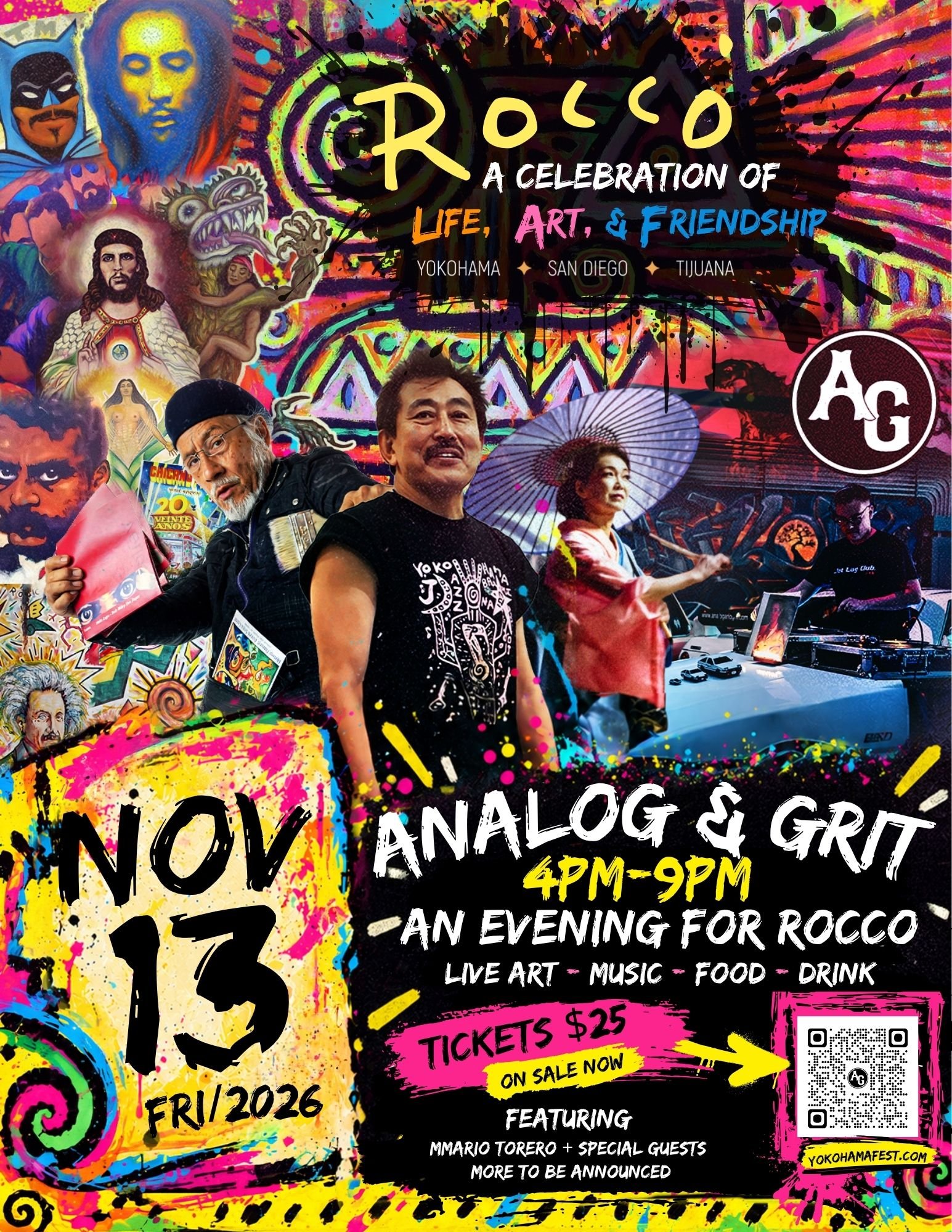 Rocco Celebration – General Admission