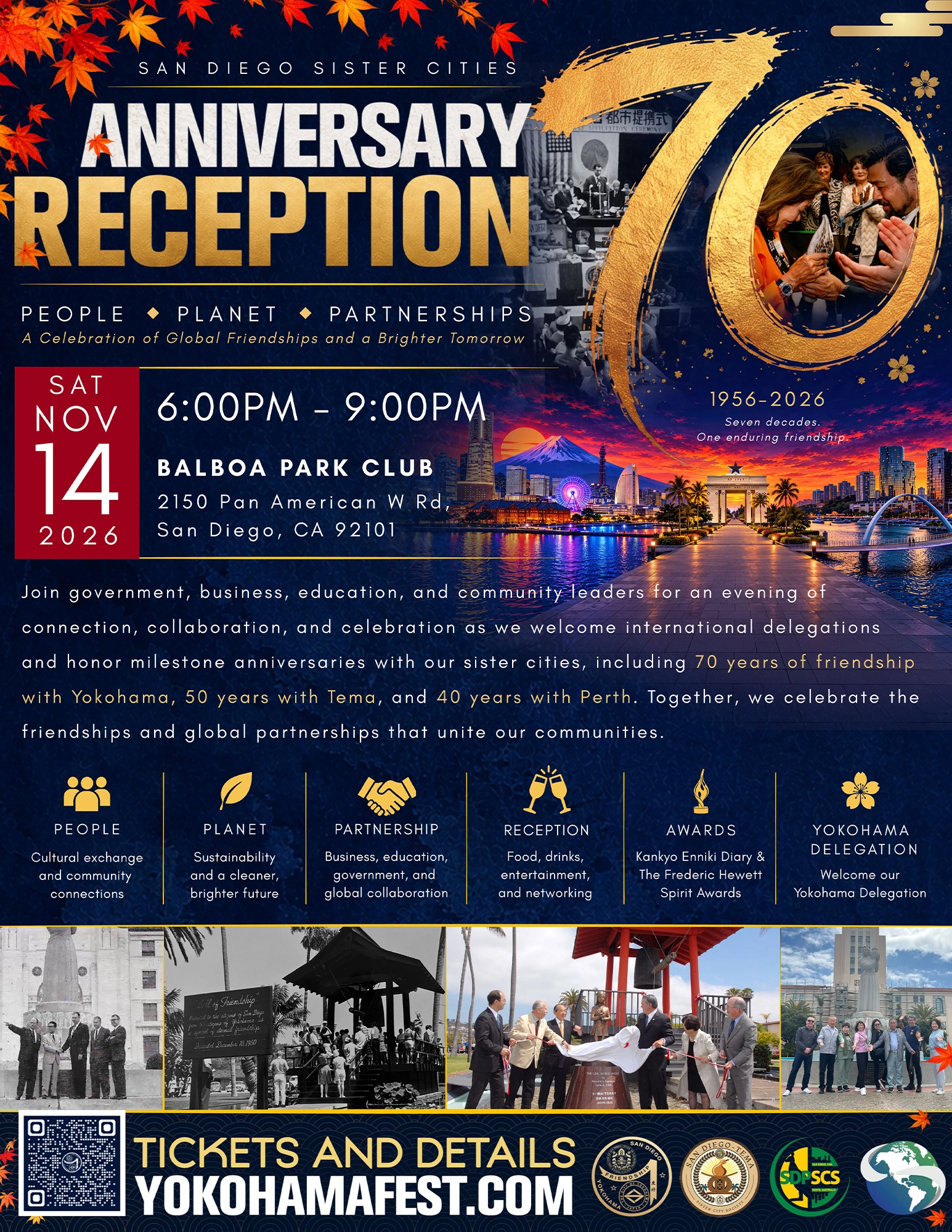 70th Anniversary Reception